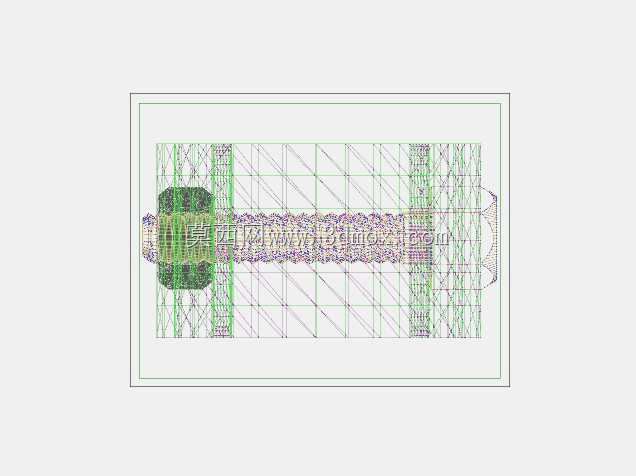 端子3、DXF、3DS MAX
