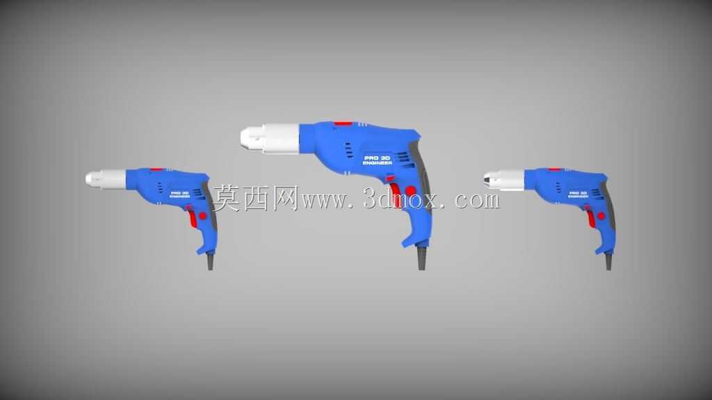 电钻.电动工具.Pro 3D工程师