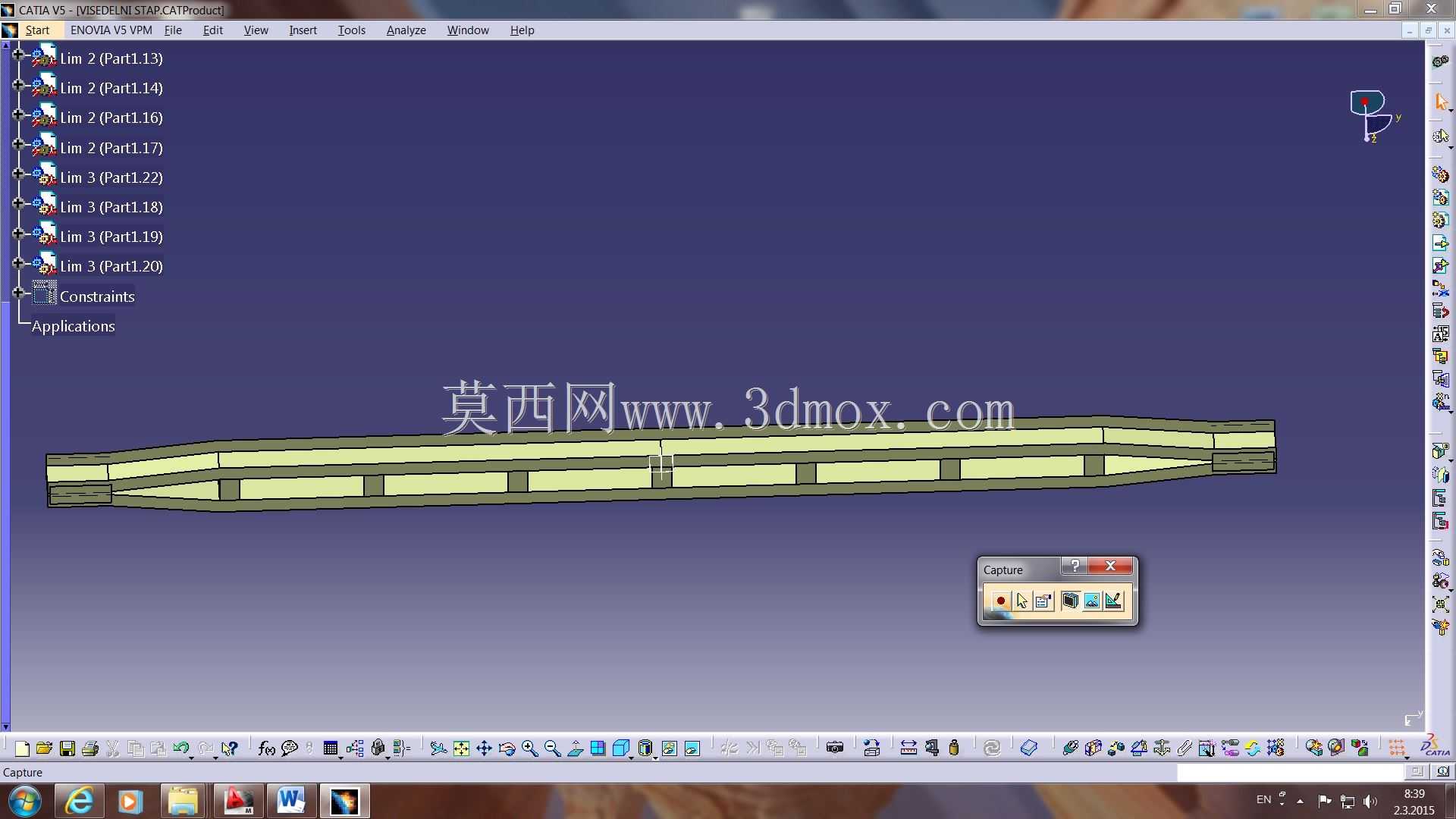 检查垂直梁的稳定性