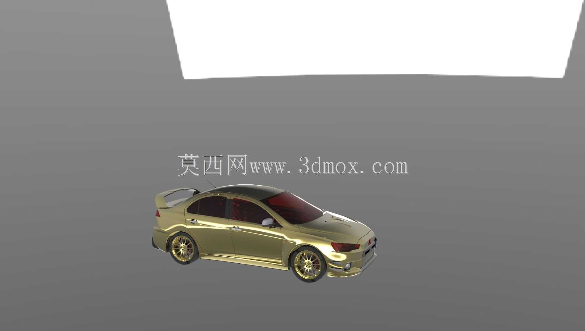 三菱evo x的效果图