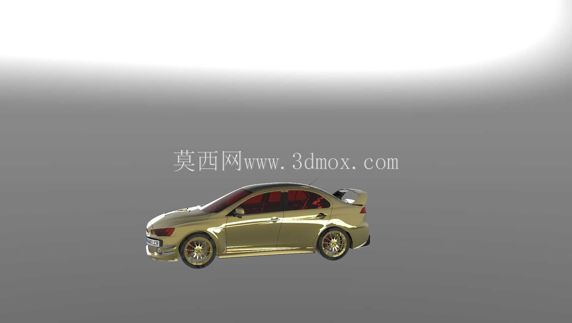 三菱evo x的效果图