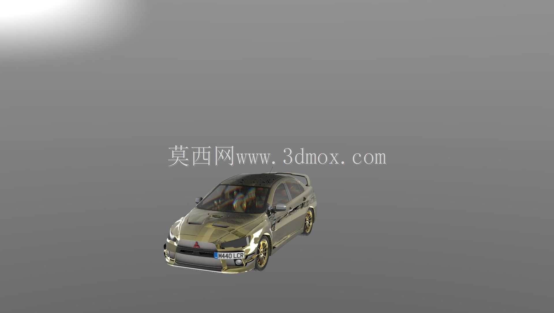 三菱evo x的效果图