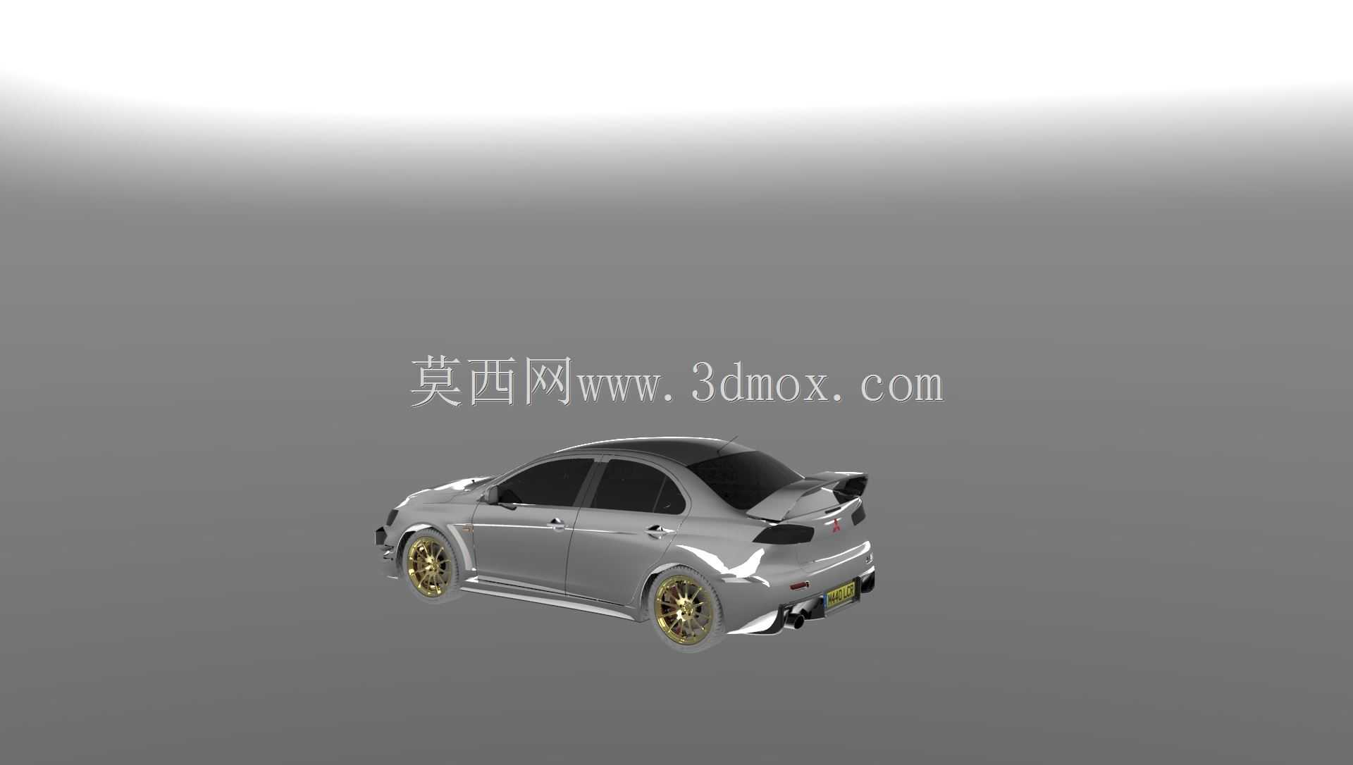 三菱evo x的效果图