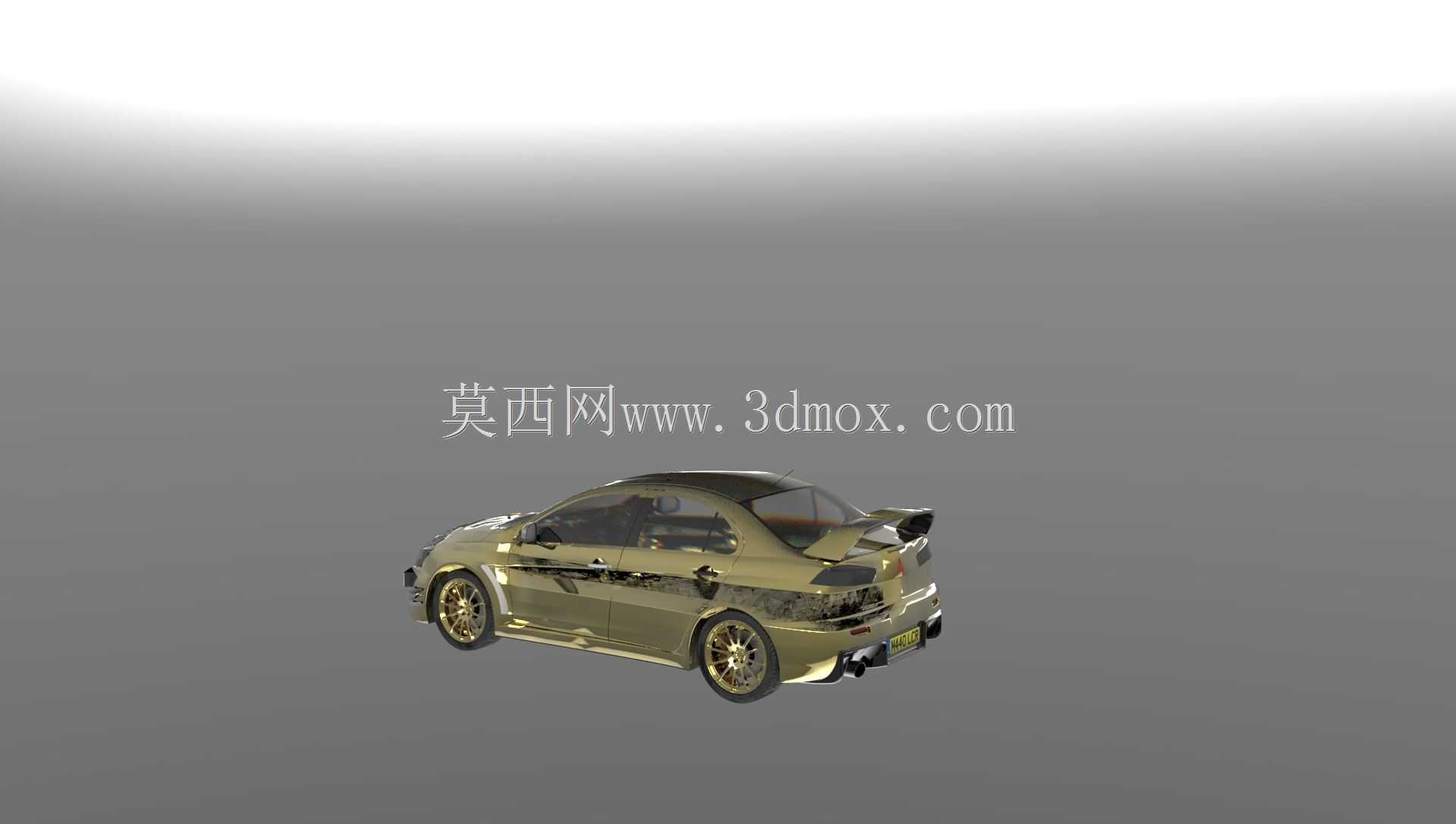 三菱evo x的效果图