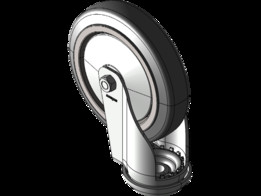 Kolo gibljivo 125mm-Serija JEPE-za nakupovalne vozi?ke