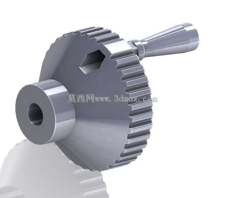 Dremel 4000微型木工车床升级尾座手轮