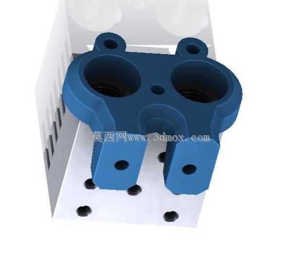 Cyclops铝制冷却器dzino3D 2020v4支架