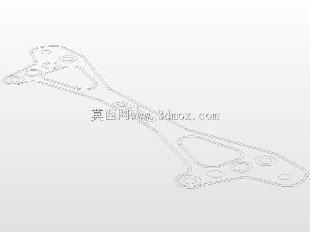 HPI Baja 5B后减震安装板A H63