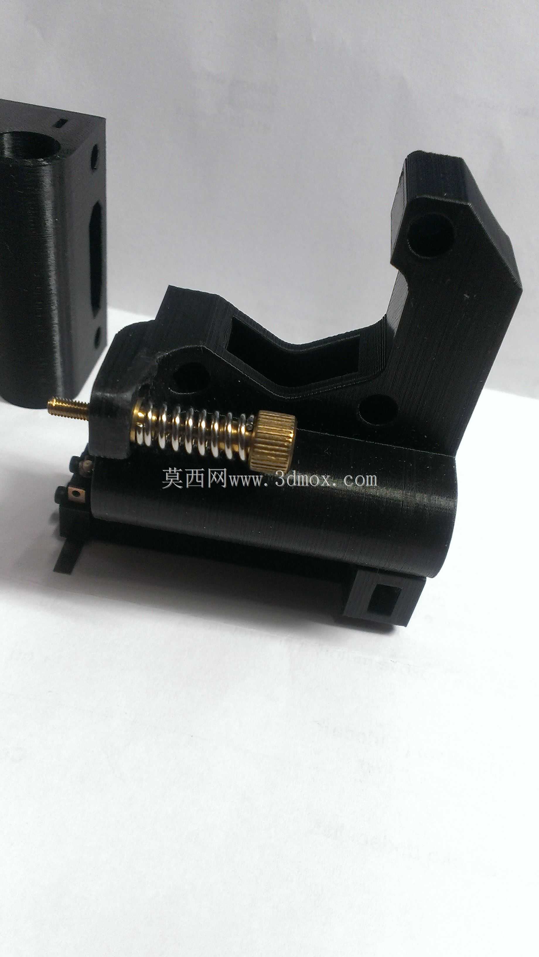 Prusa i3 X�˵��+ֹ���ˣ�X�˶���