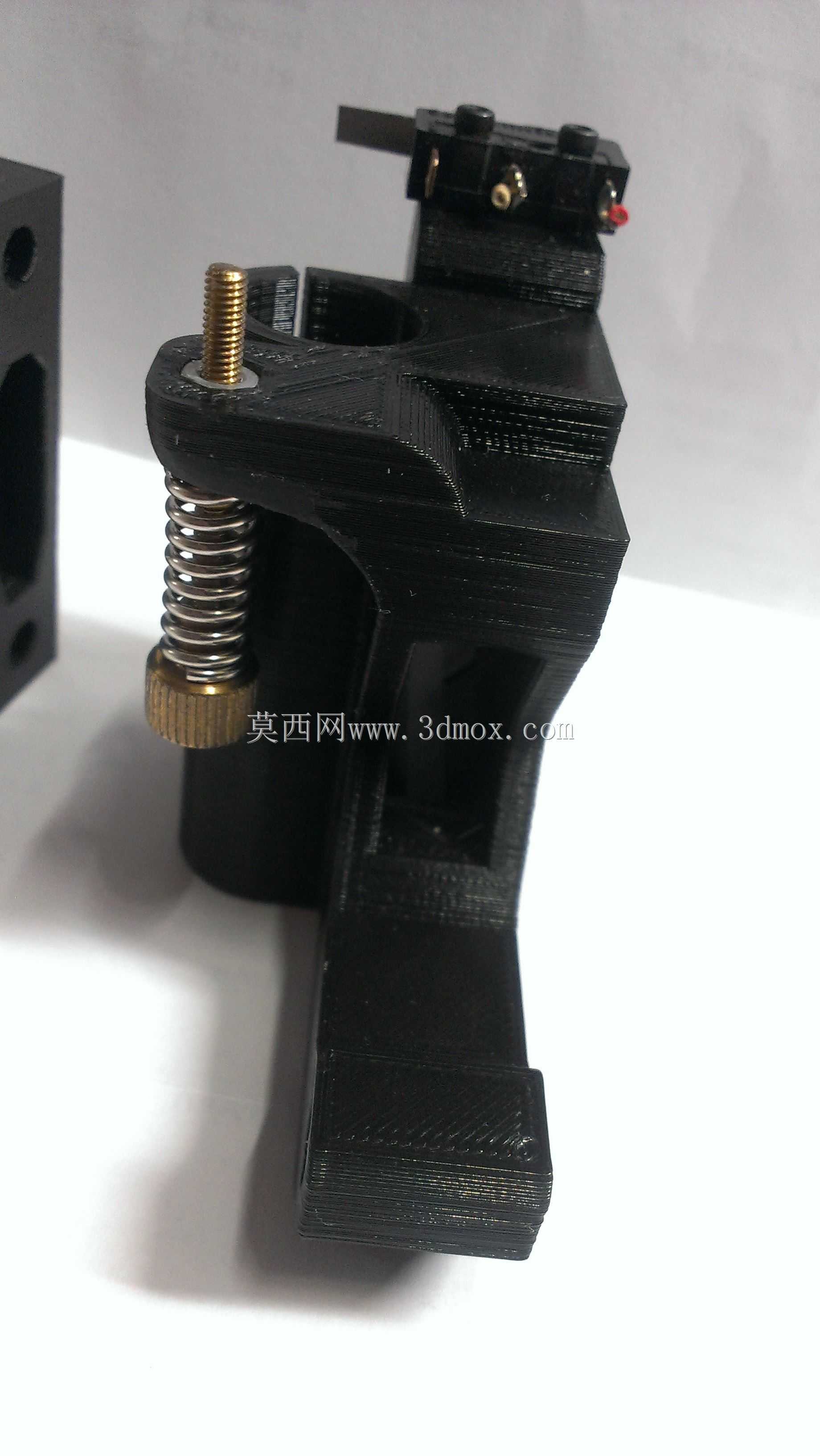 Prusa i3 X�˵��+ֹ���ˣ�X�˶���