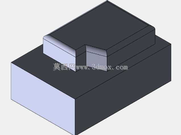 圆铣削-复杂形状,外周长(PTC Creo 6.0,制造)