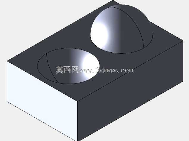 表面铣削-正负形状(PTC Creo 6.0,制造)