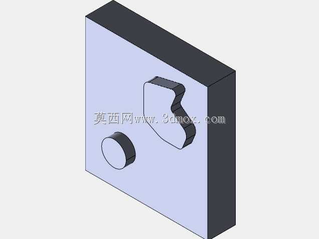 粗加工-复杂形状,正极(PTC Creo 6.0,制造)