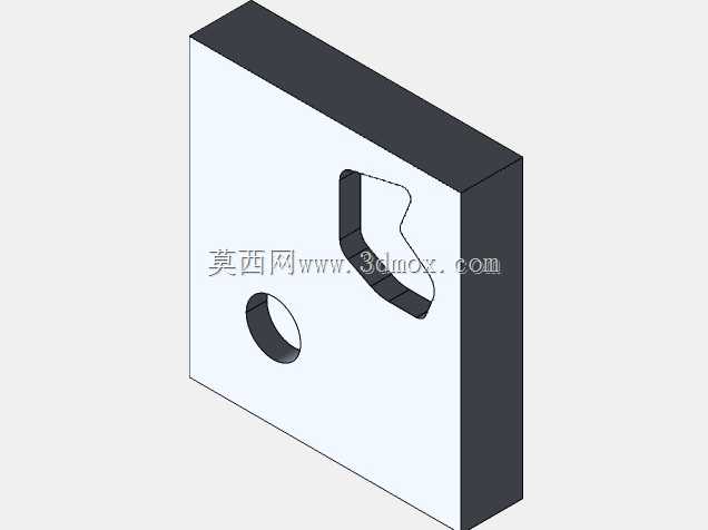 粗加工-复杂形状,负极(PTC Creo 6.0,制造)