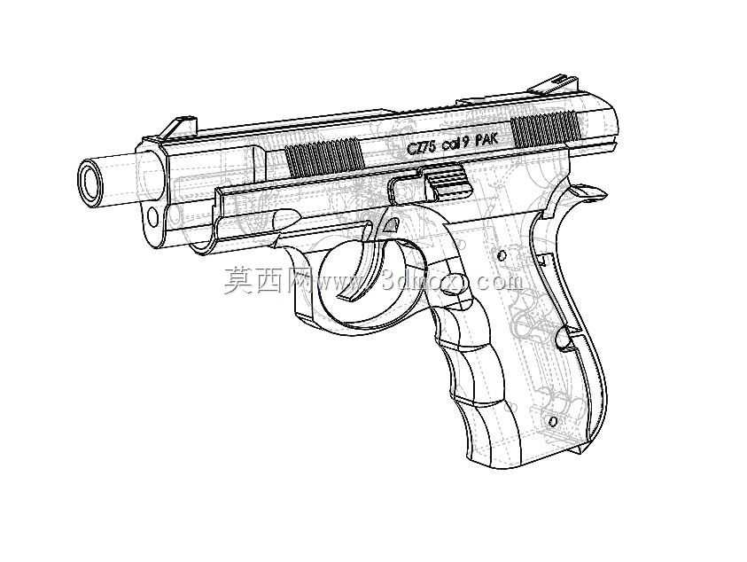 ��ǹ-��¡��CZ 75 B 9mm PAK��