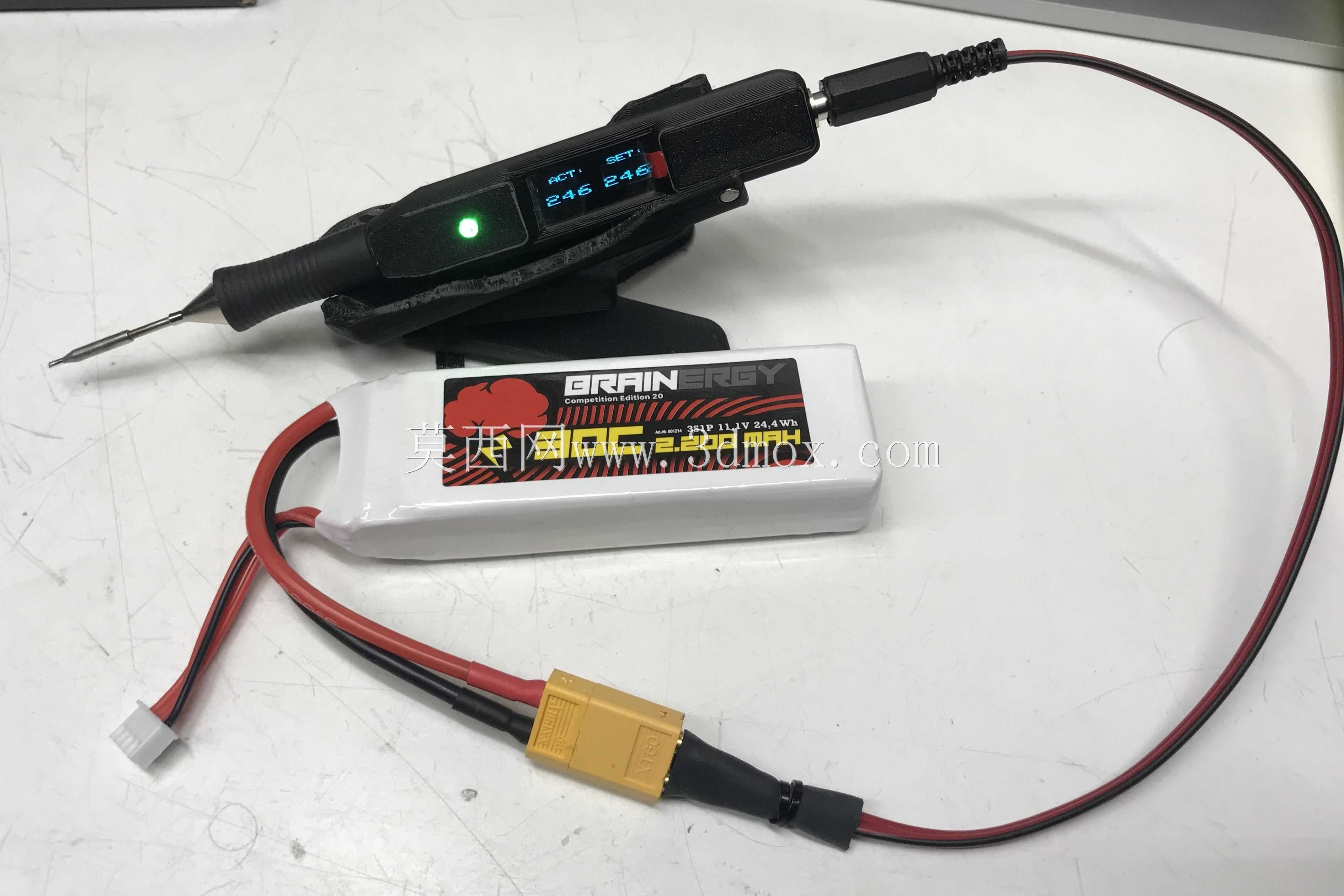 Weller RT尖端控制器笔12V 50W,笔架