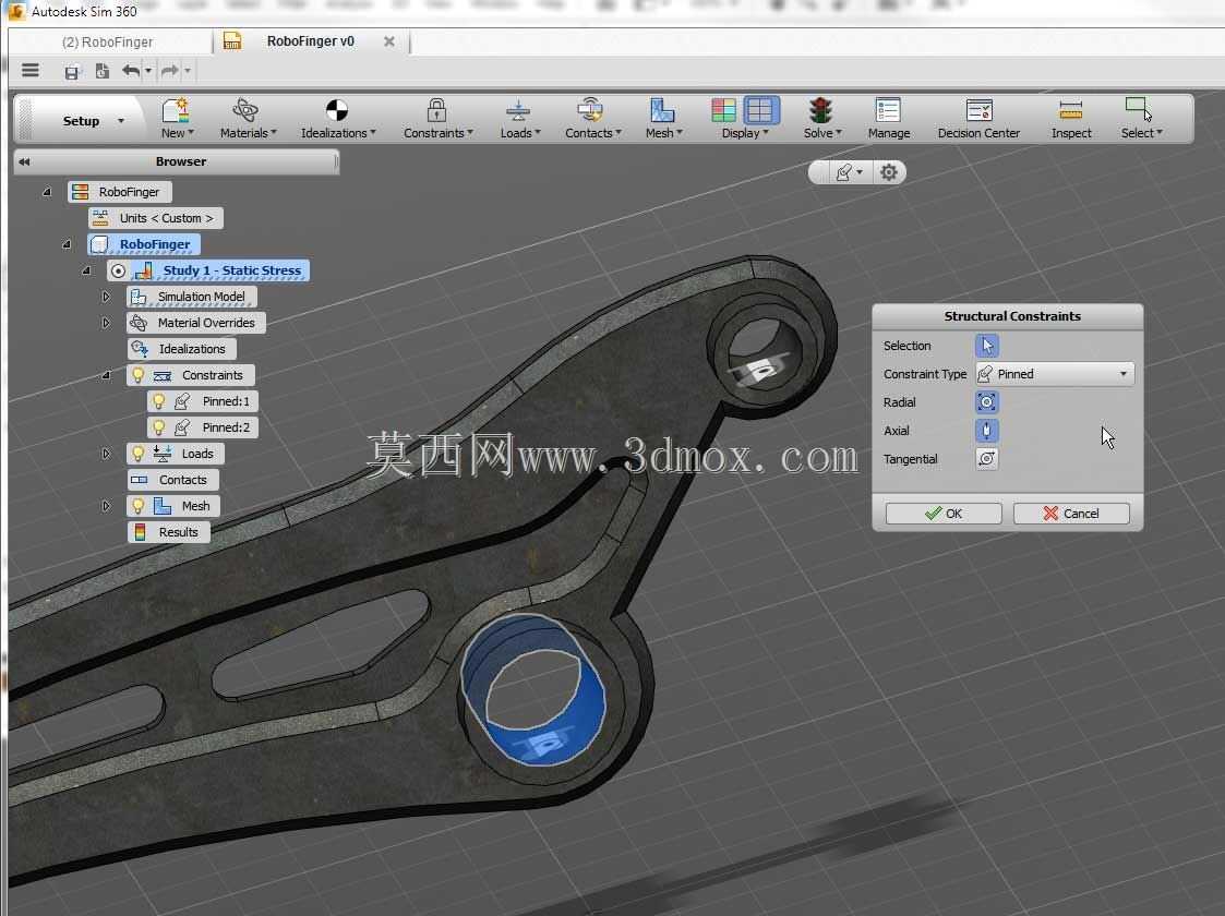 RoboArm-Sim 360 Challegne