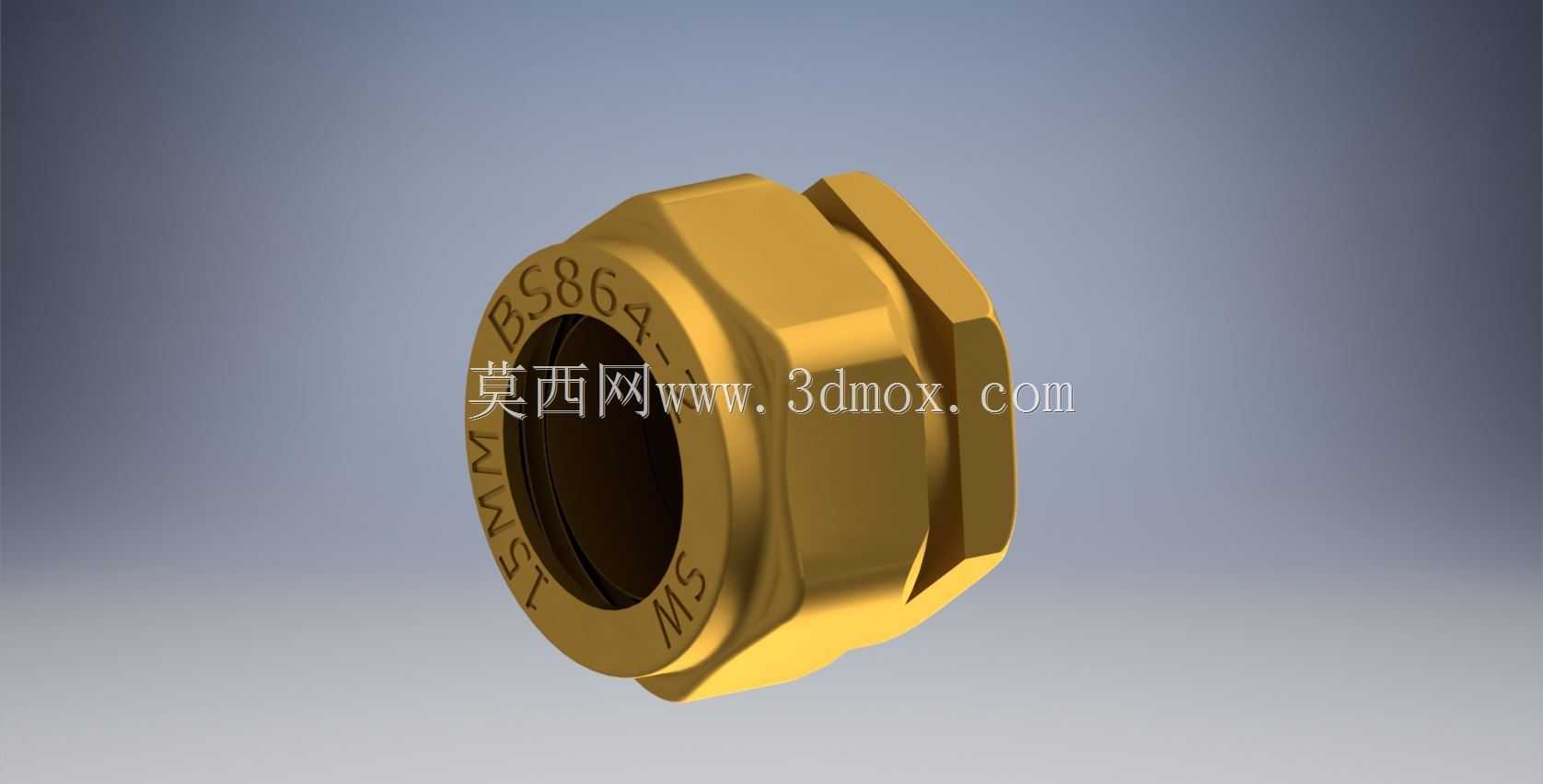 止动端,15mm黄铜压缩接头