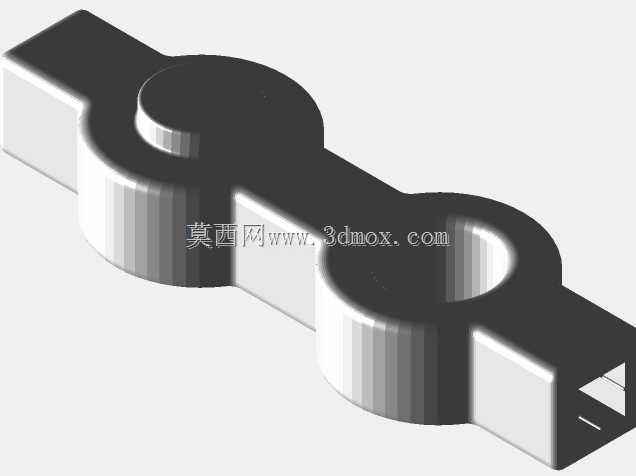 简单的8:1带手动曲柄的减速箱