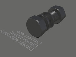 Tornilleria M30x100 8.8PN