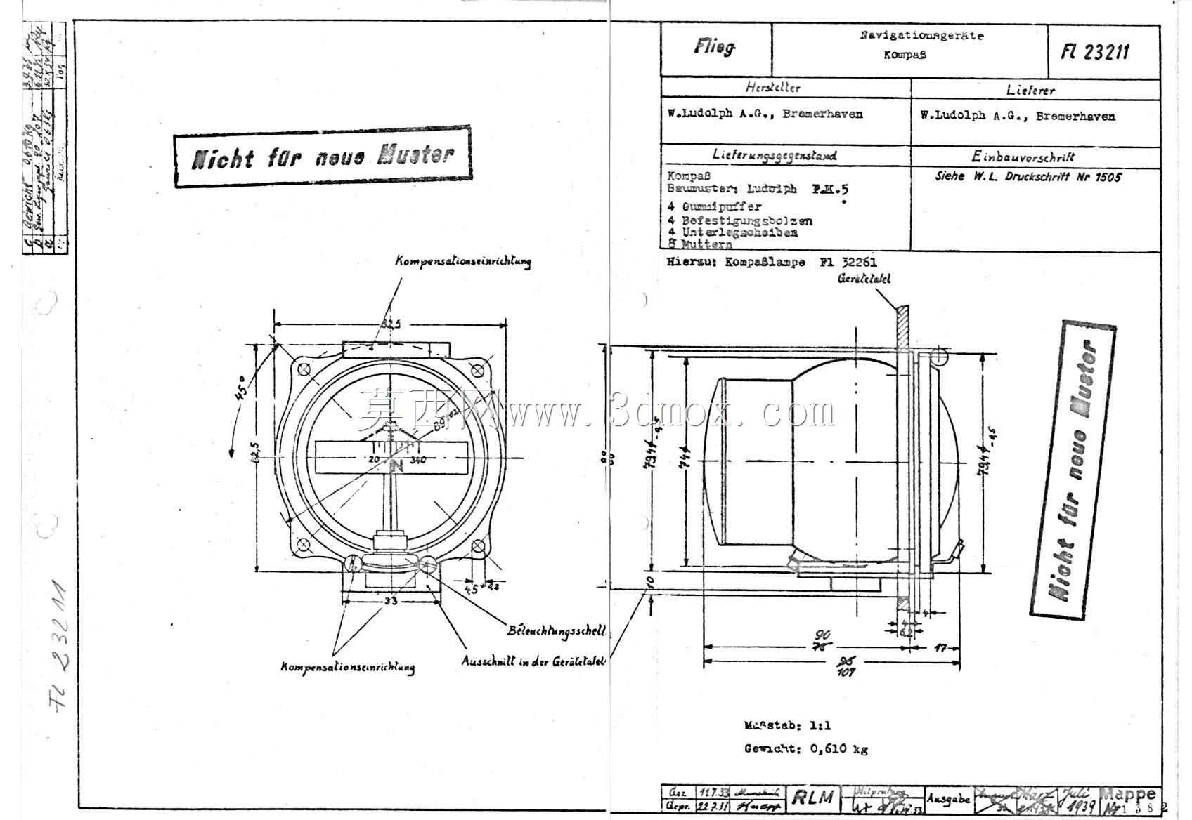 BF109面板其他仪表