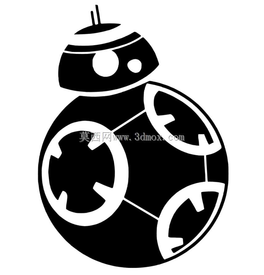 bb8饼干切割器