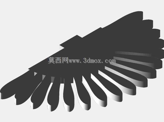 佛兰芒餐巾架,可3D打印或激光切割