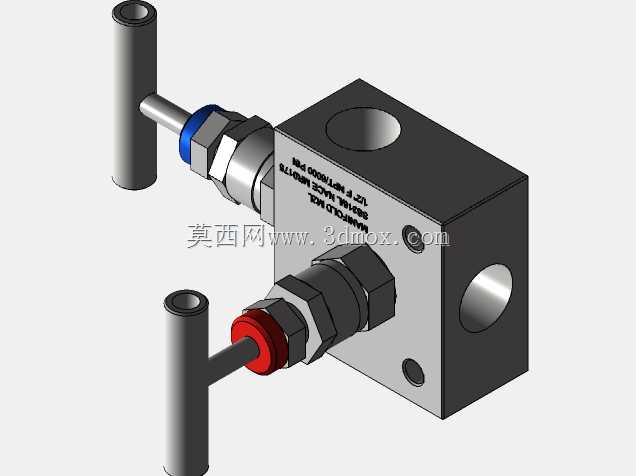 歧管阀M2L 2通1/2英寸NPT(F)AISI 316