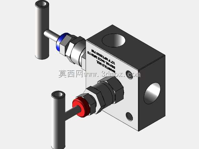 歧管阀M2L 2通1/2英寸NPT(F)AISI 316