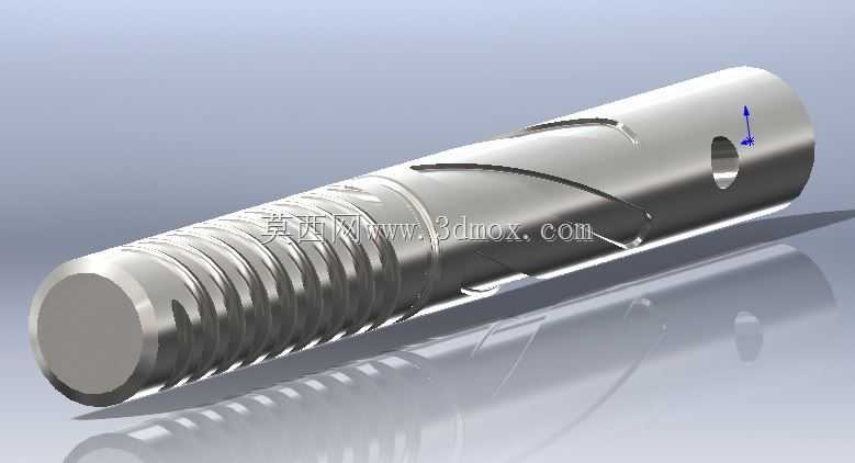 Tornillo con ranuras torcidas y 3 hilos��