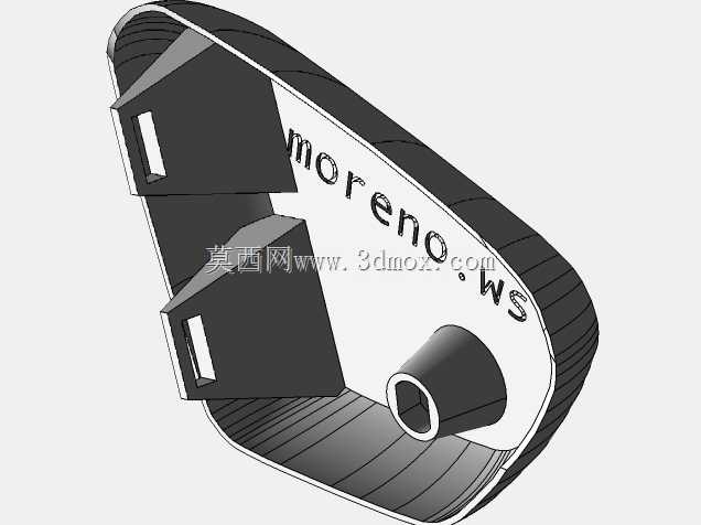 雅马哈Virago XV 250的3D可打印左侧盖