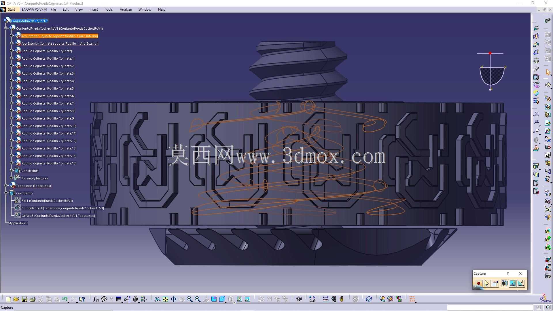鲁埃达汽车公司(Rueda Autolimpiante Autoengrasante Con Cojinete)
