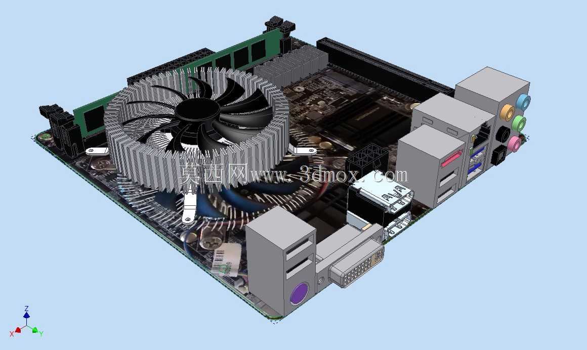 ASROCK-Z87E-ITX迷你ITX外形尺寸主板