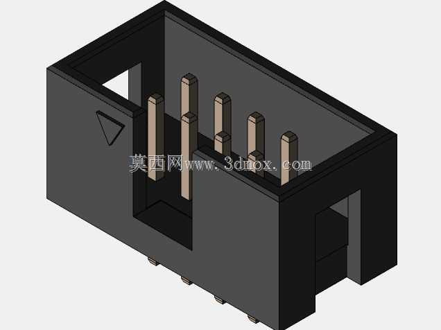 Conector IDC 2.54 2x4