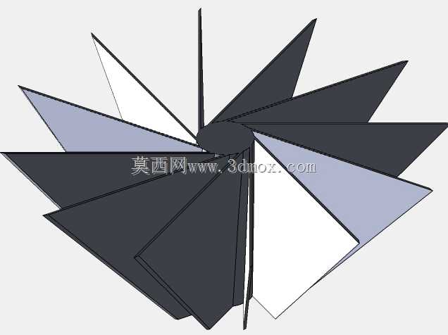 涡轮叶片及其微积分领域(CFD),a labes de turbina y dominio de cálculo