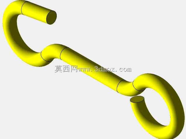 简单弹簧钩模型