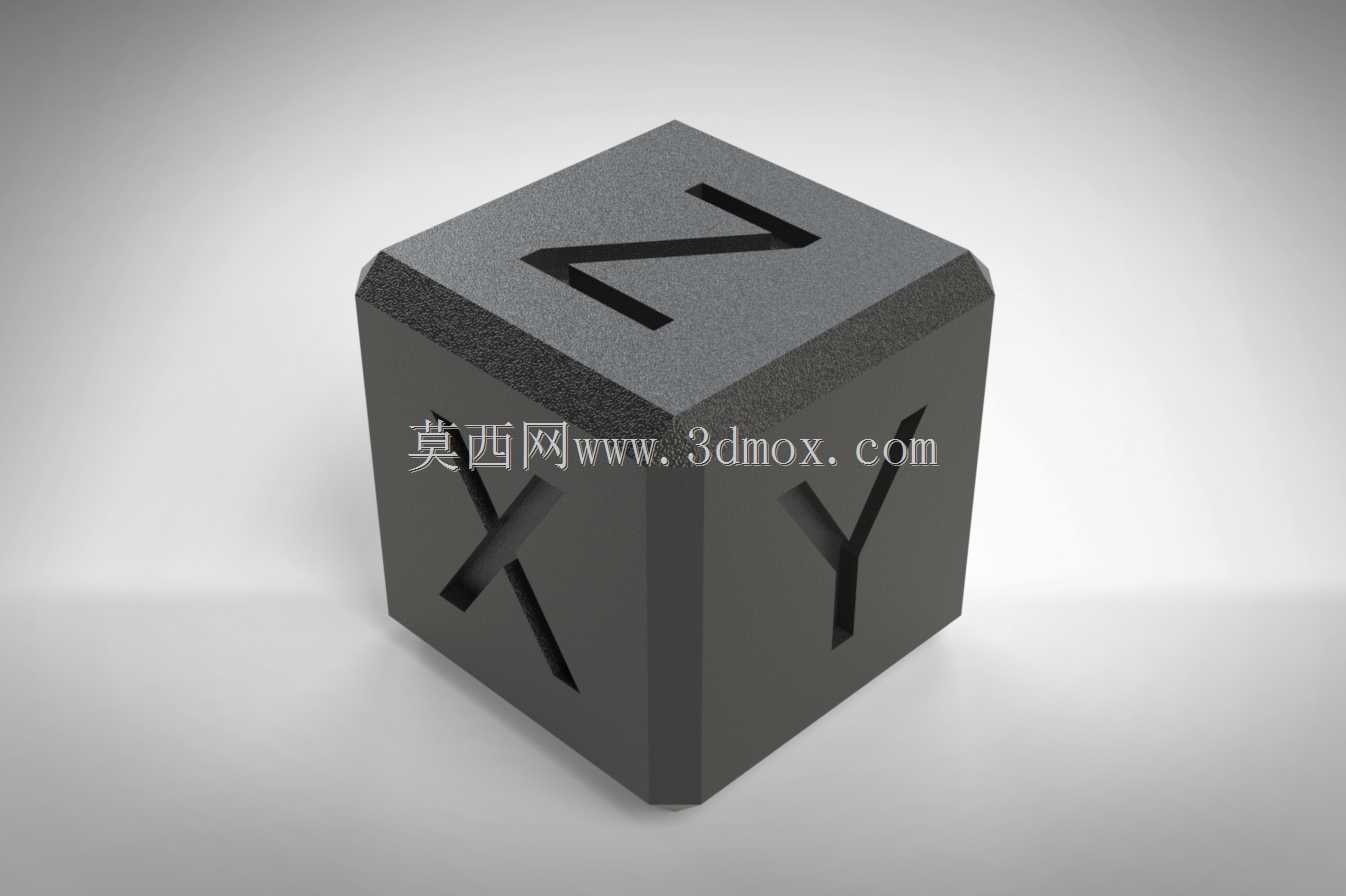 3d打印校准立方体