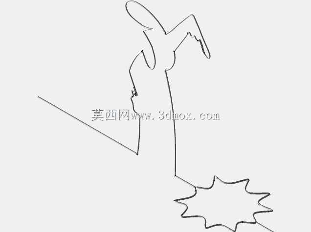3d中的La Linea