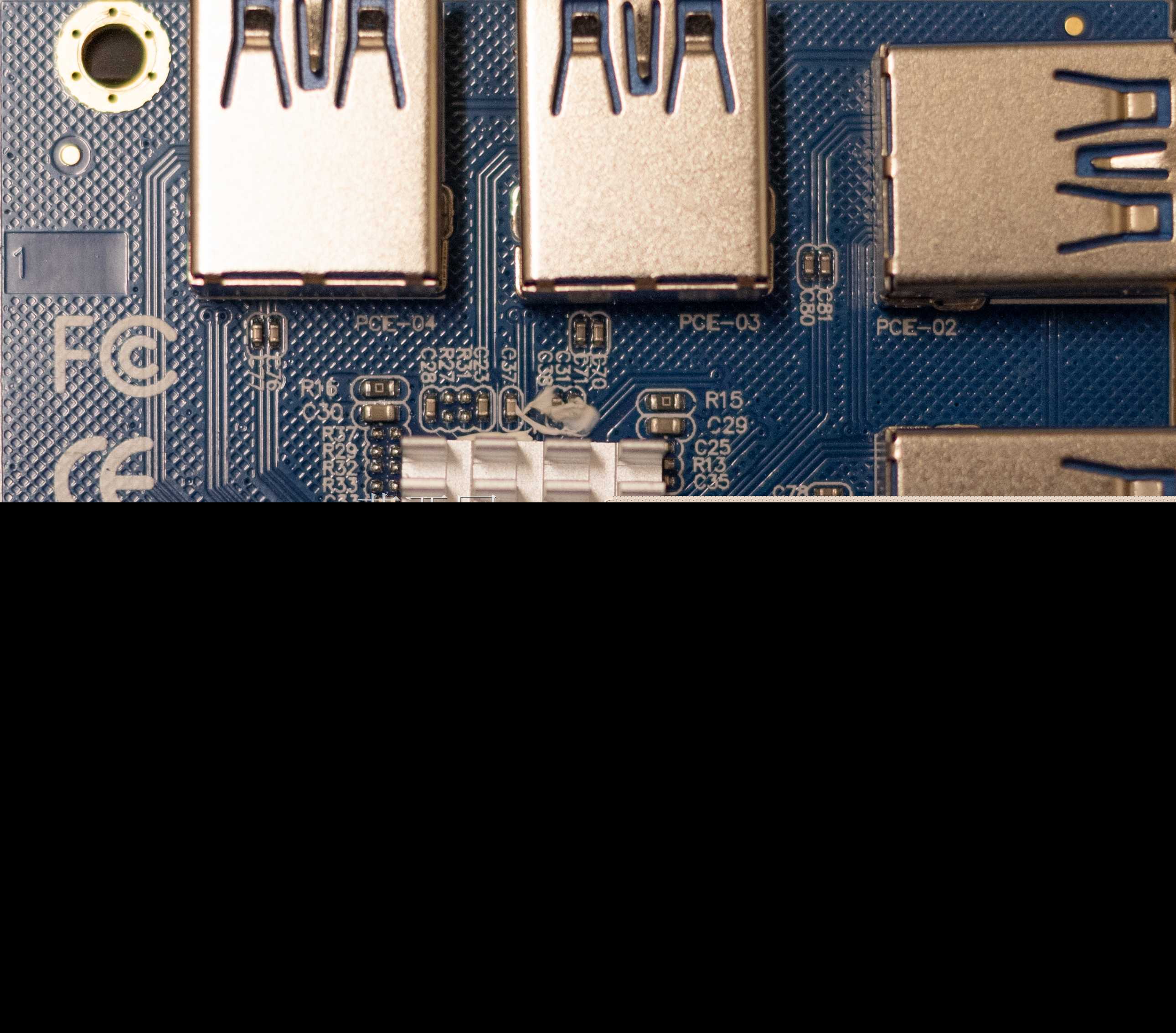 pcie 4x拆分卡