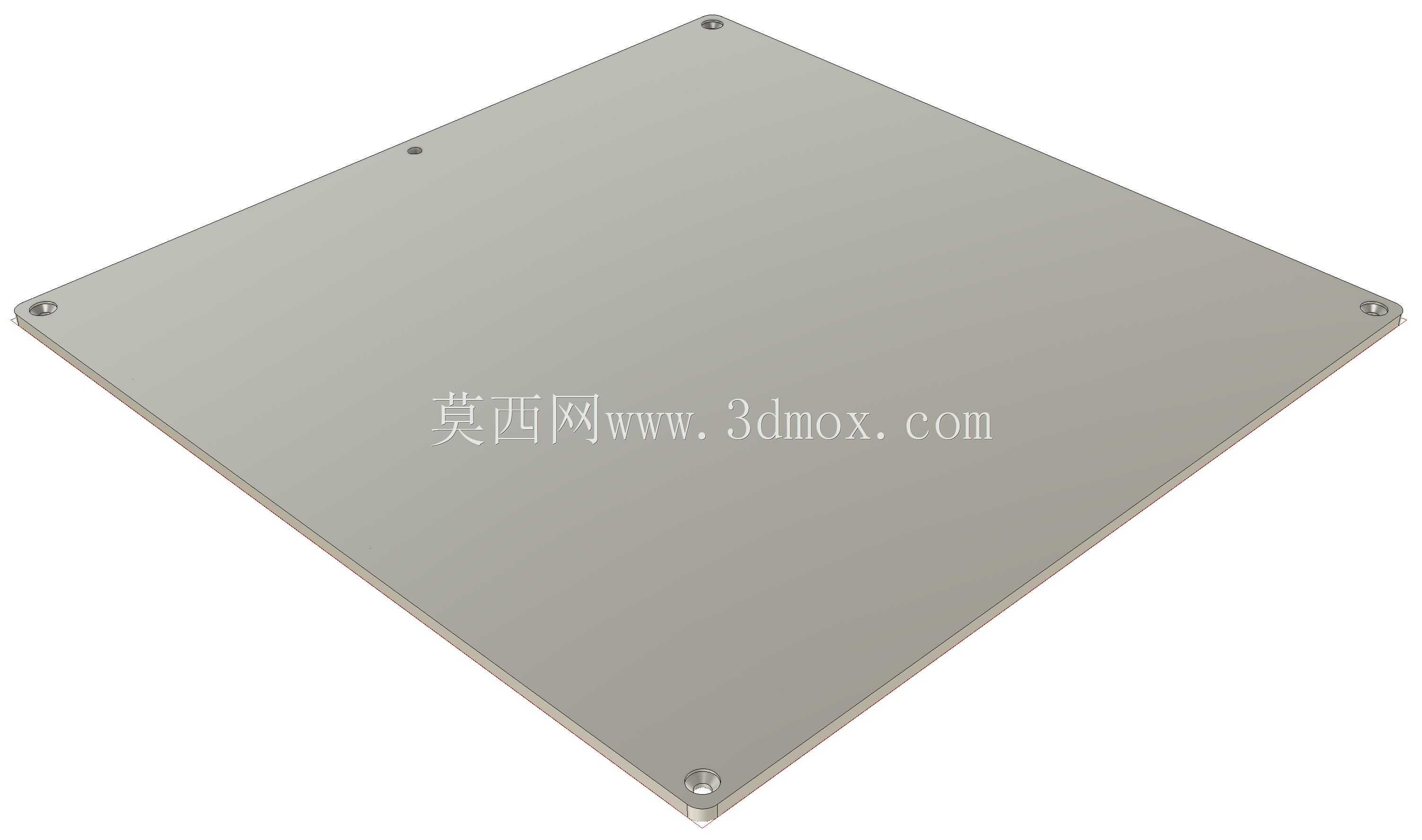 加热床220x220x3mm MK3铝