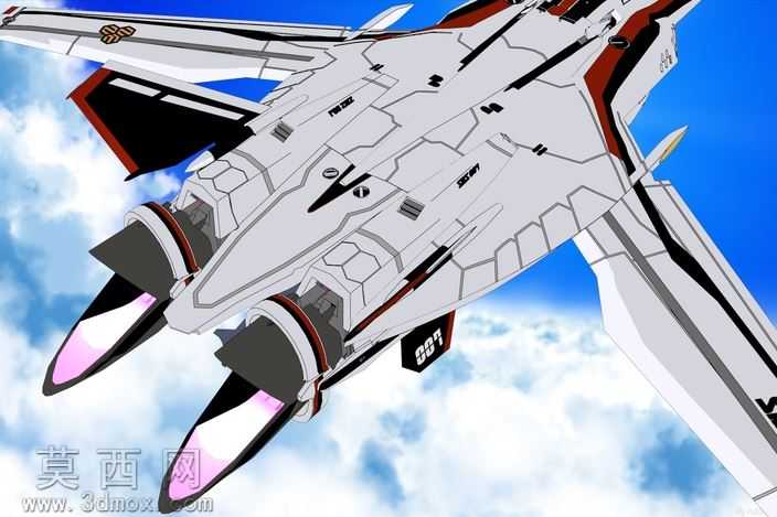狐狸一~VF-25F弥赛亚(战斗机模式)