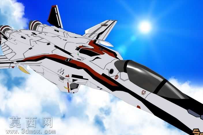 狐狸一~VF-25F弥赛亚(战斗机模式)