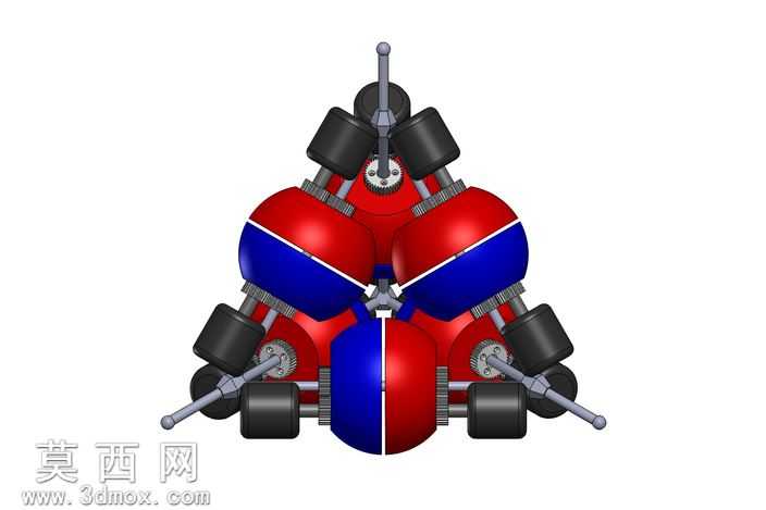四面体陀螺仪-稳定、推进,反重力