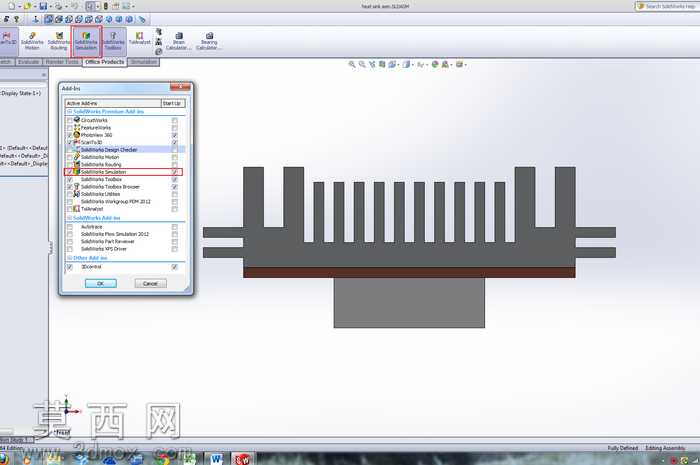 �̳̣������SolidWorks��ִ��˲̬�ȷ���
