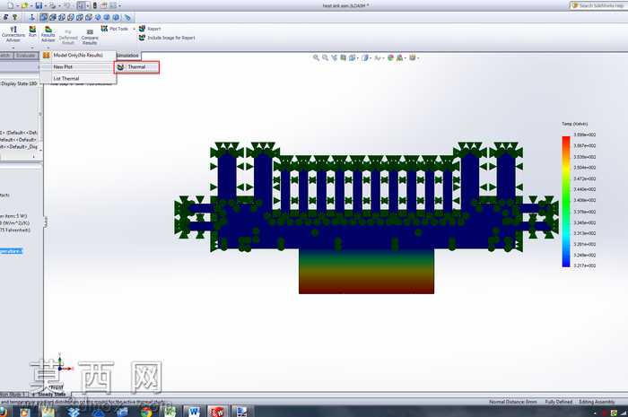 �̳̣������SolidWorks��ִ��˲̬�ȷ���
