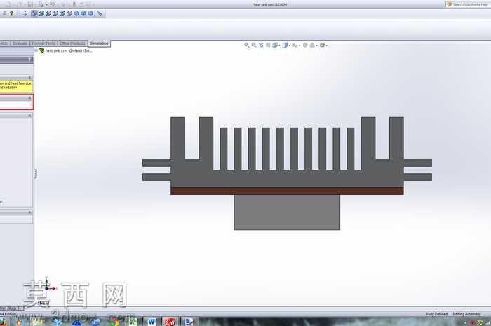 �̳̣������SolidWorks��ִ��˲̬�ȷ���
