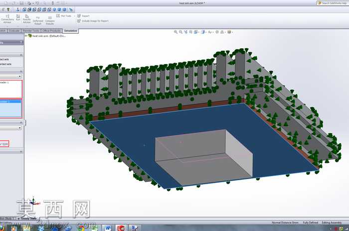 �̳̣������SolidWorks��ִ��˲̬�ȷ���
