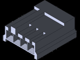 小型4P/迷你Molex/Berg连接器/迷你连接器