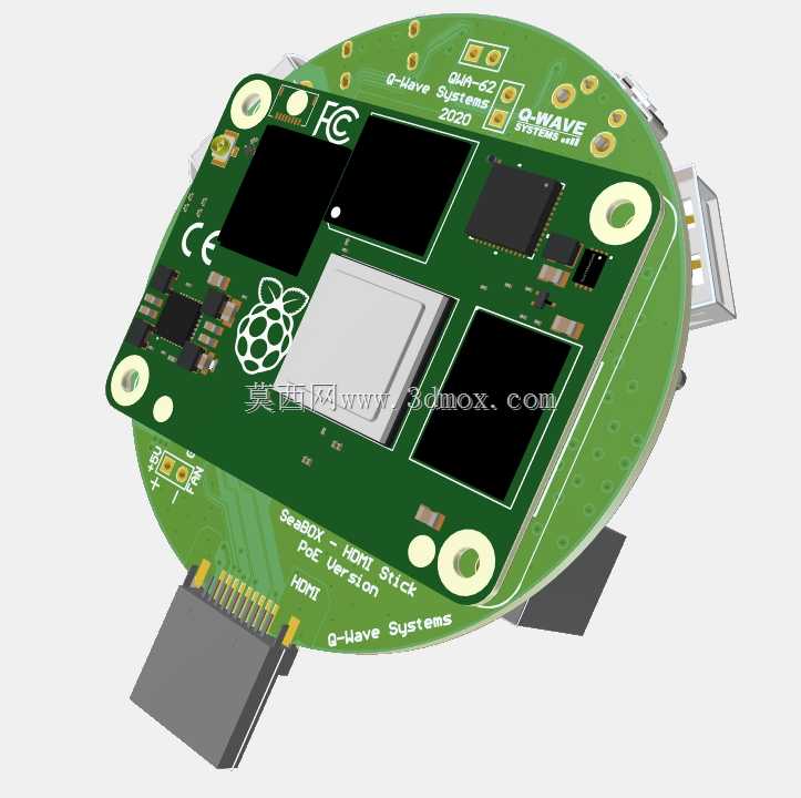 Raspberry Pi CM4:SeaBOX HDMI Stick PoE版