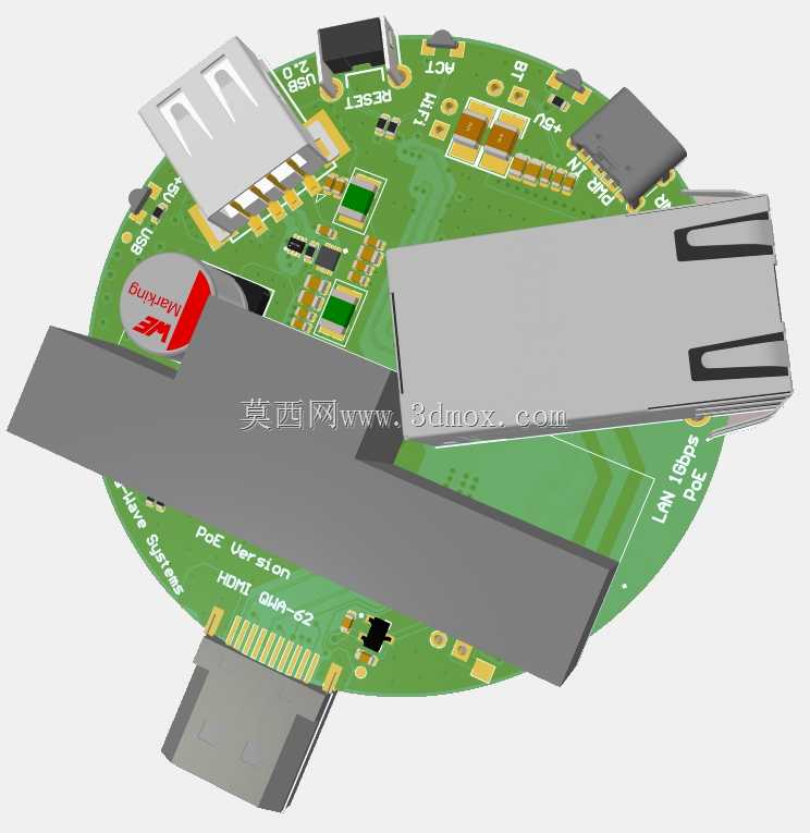 Raspberry Pi CM4:SeaBOX HDMI Stick PoE版